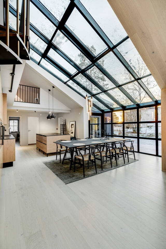 salle à manger décoration contemporaine