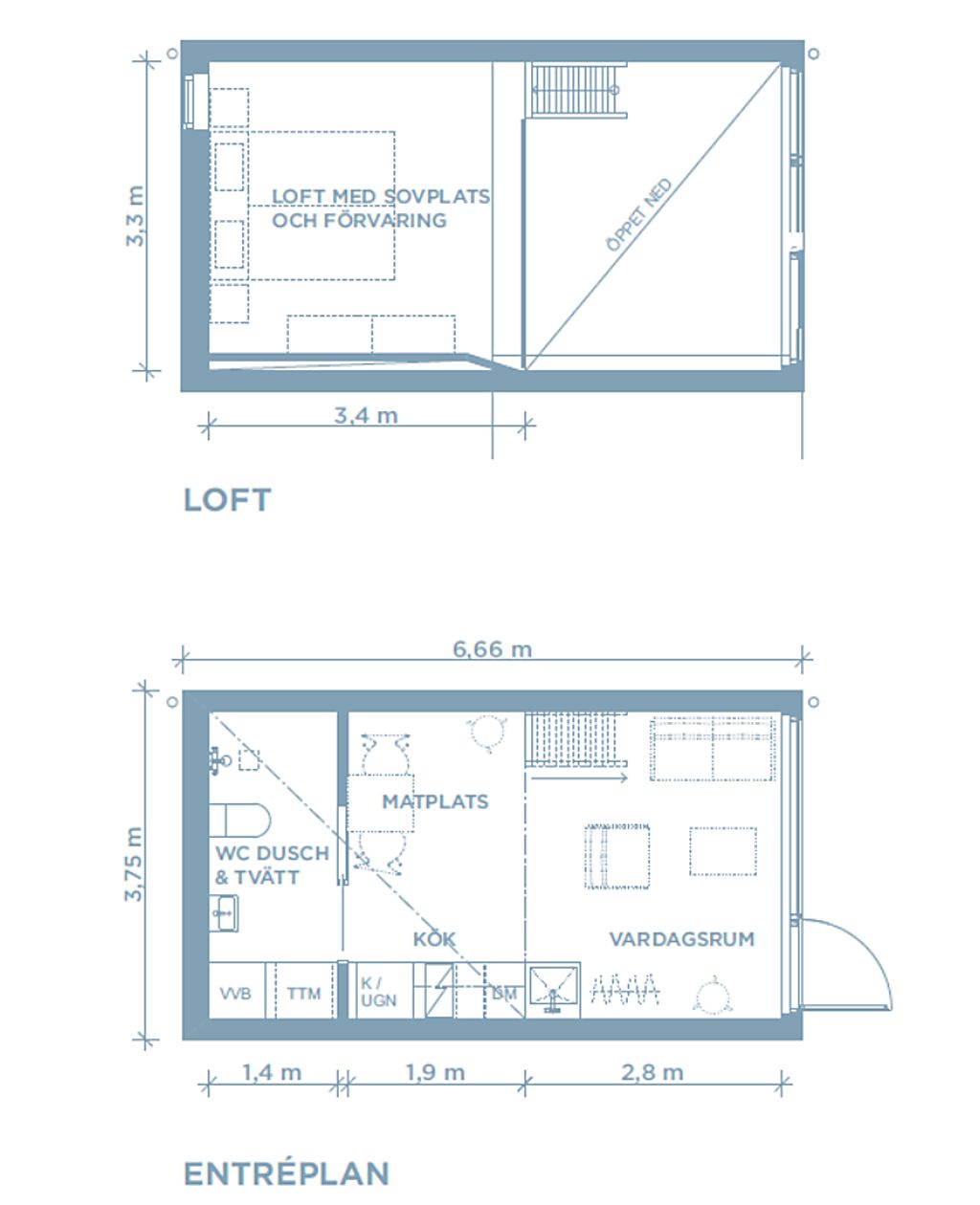 plan mini maison 31m2