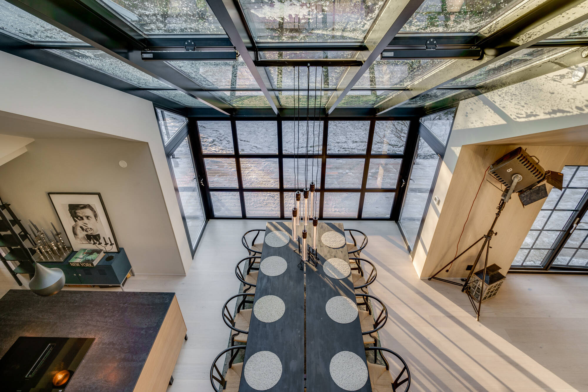 salle à manger décoration contemporaine