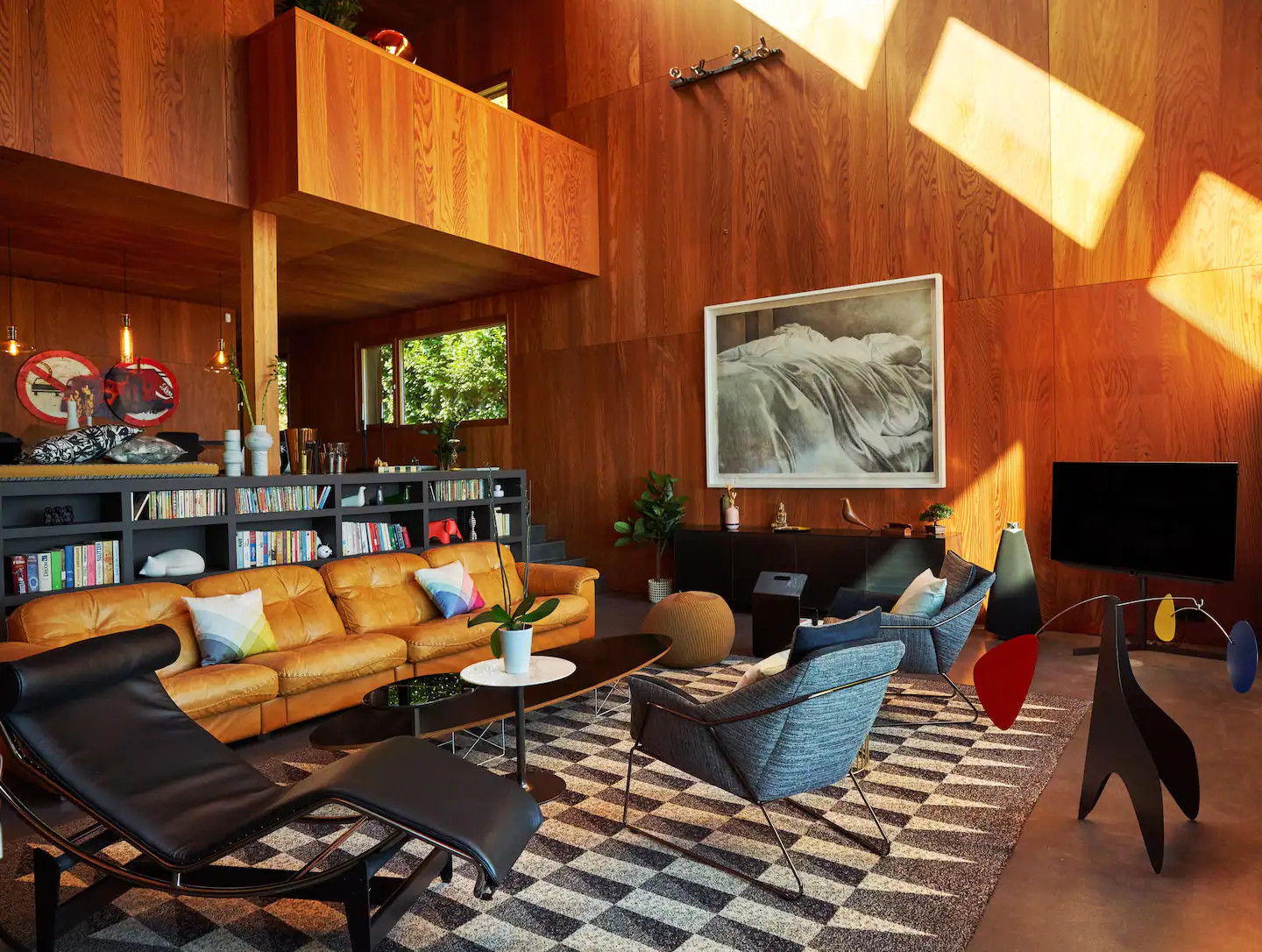salon maison d'architecte
