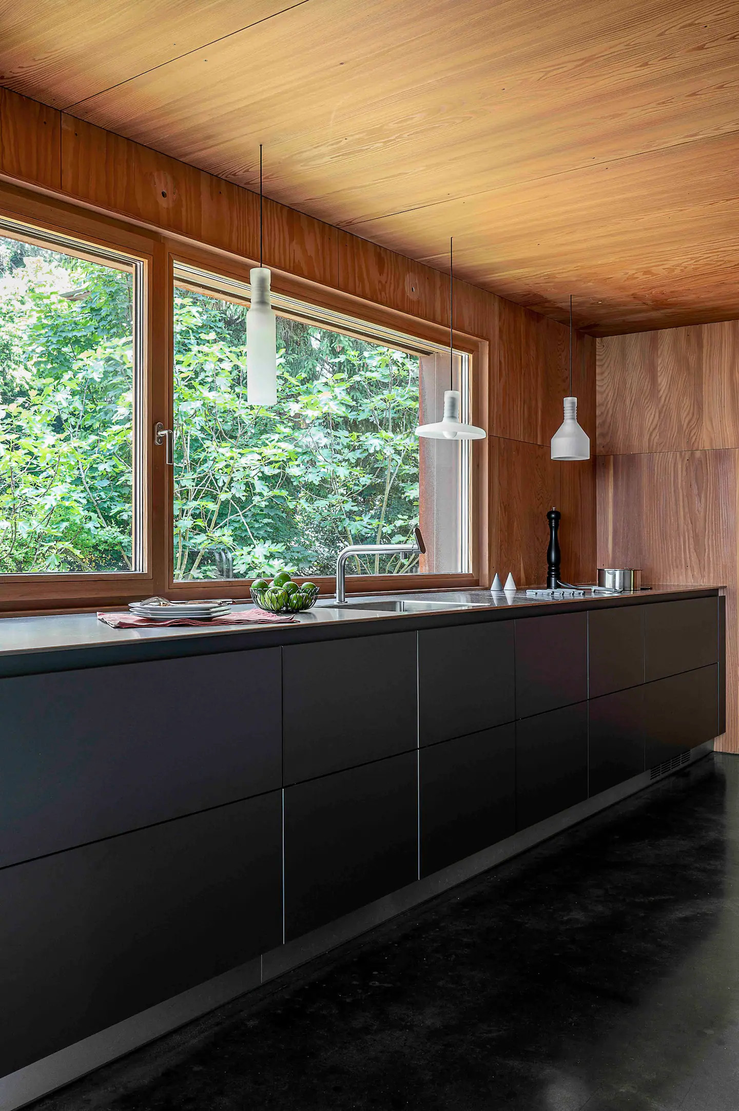 cuisine design noire