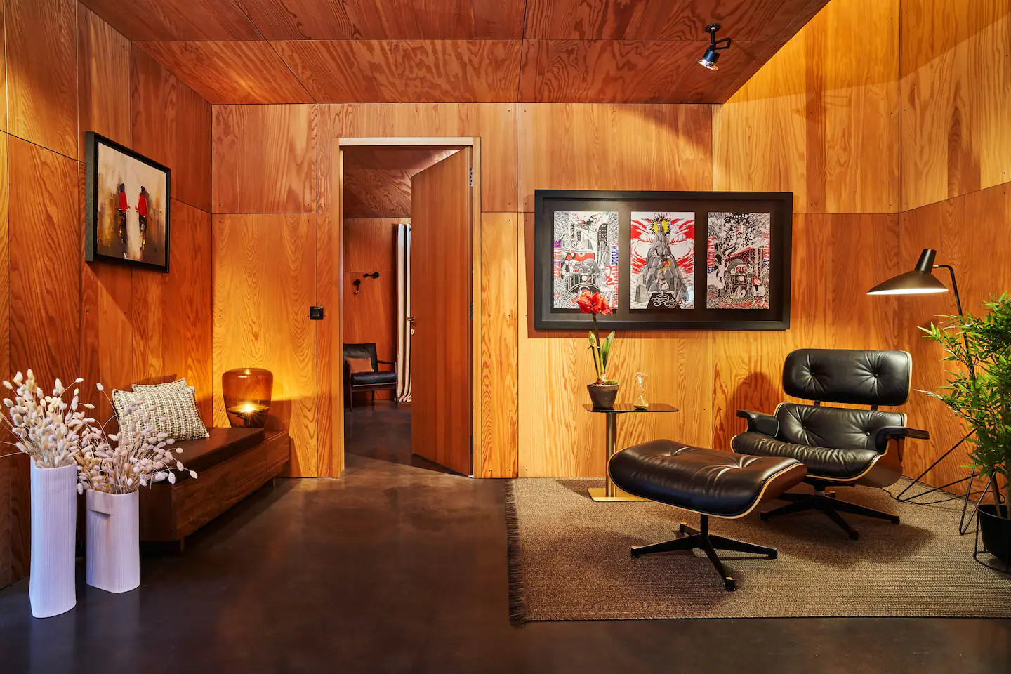 salon maison d'architecte
