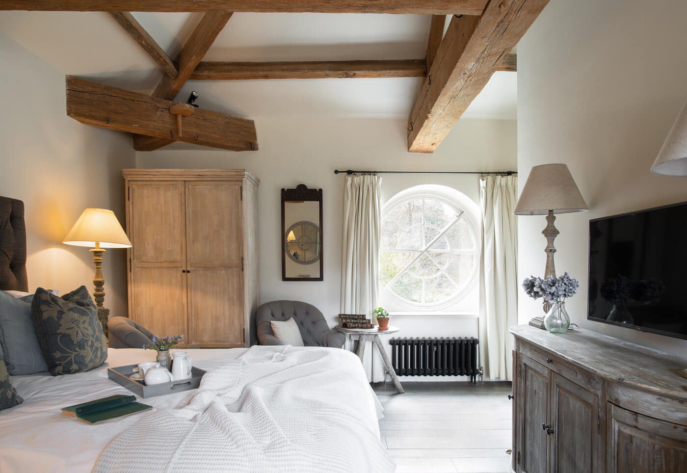 chambre avec poutres décoration rustique chic chambre avec poutres décoration rustique chic