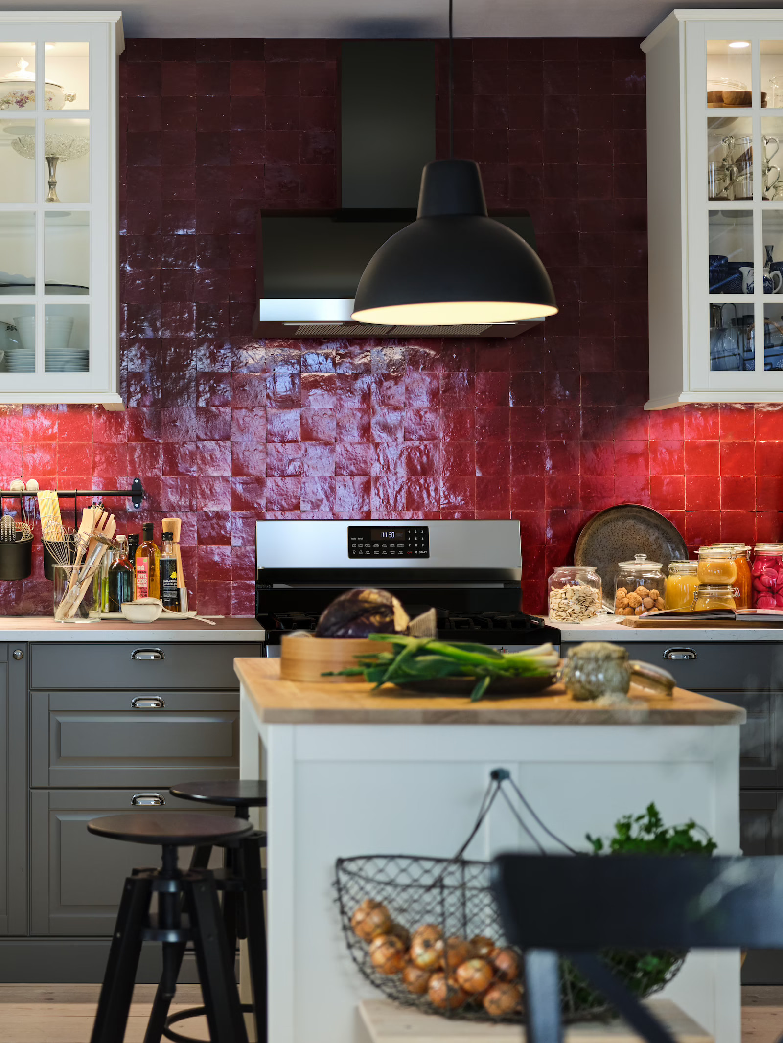 cuisine IKEA grise cuisine IKEA grise