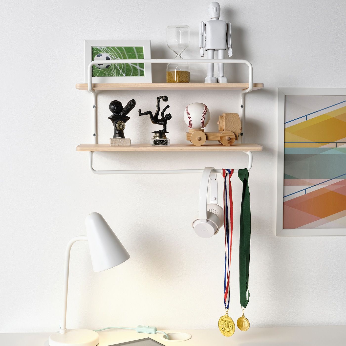 étagère design bois et blanc étagère design bois et blanc