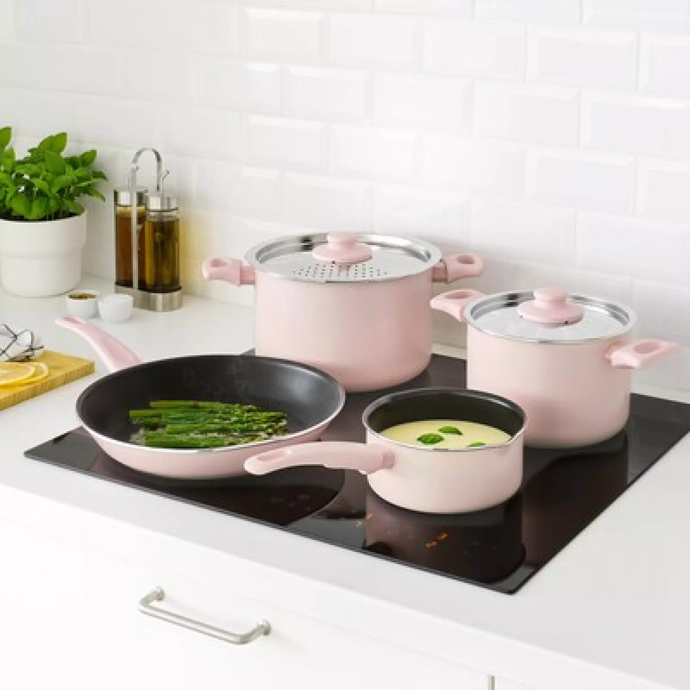 batterie de cuisine rose batterie de cuisine rose