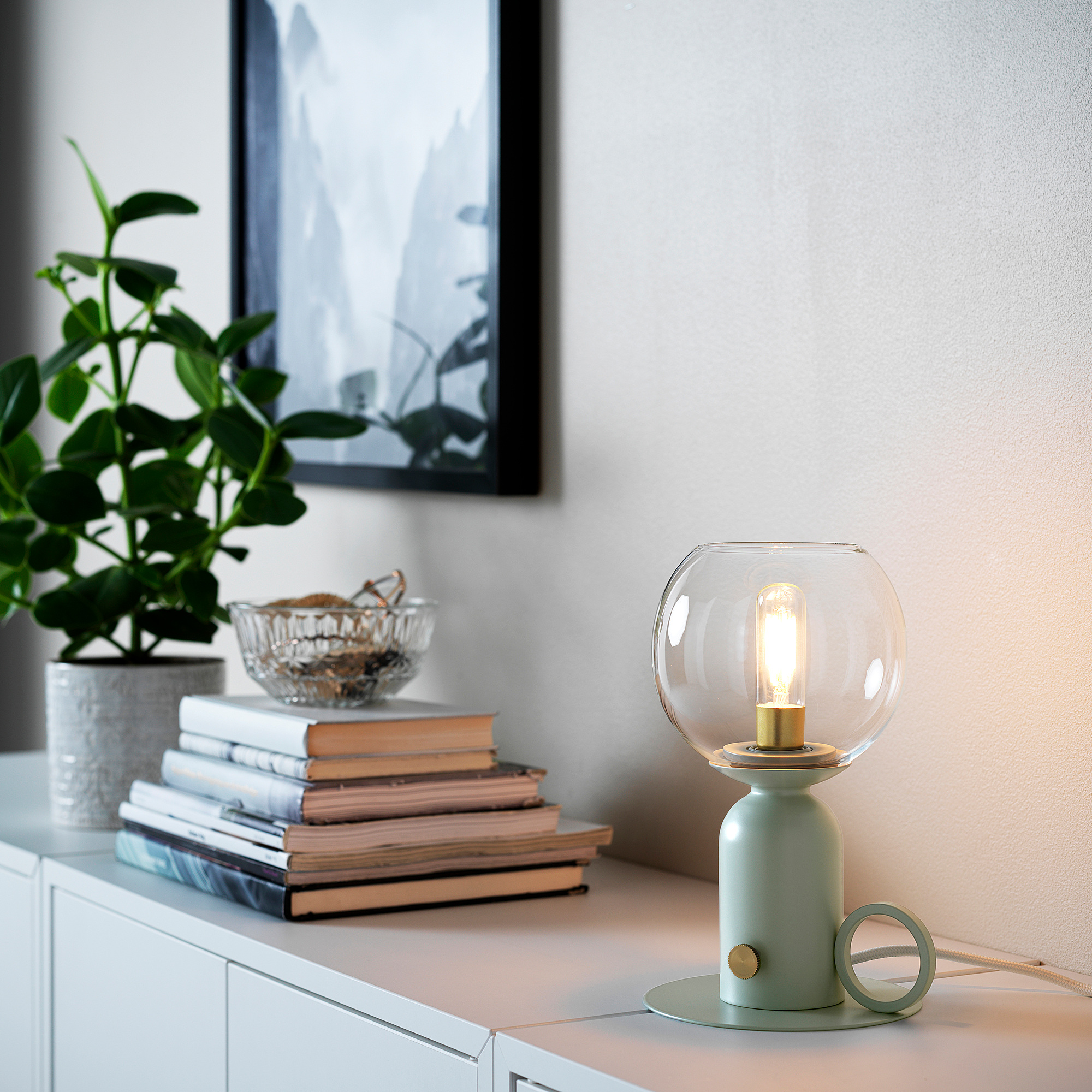 petite lampe à poser verte petite lampe à poser verte