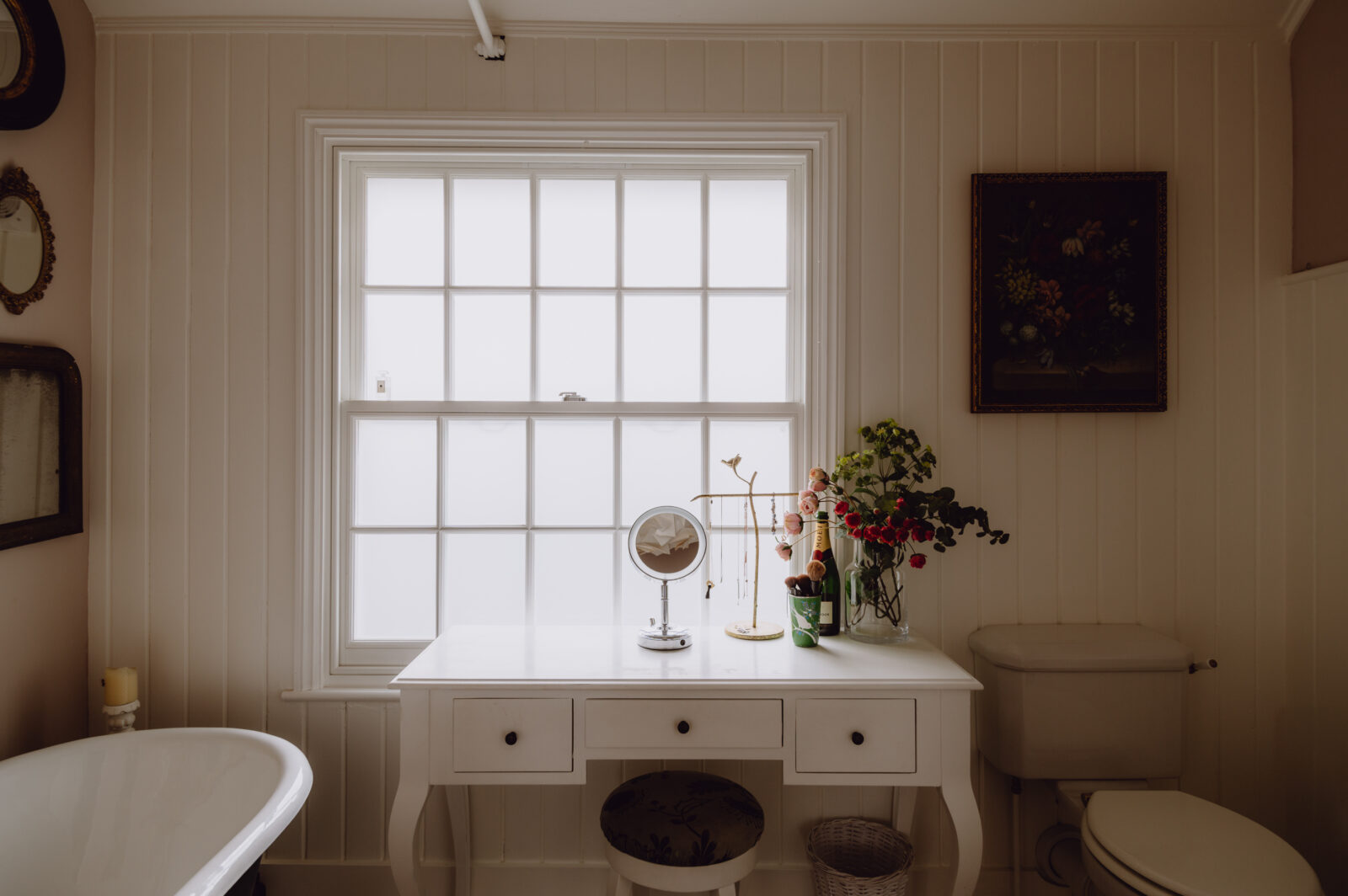 salle de bain à l salle de bain à l'ancienne