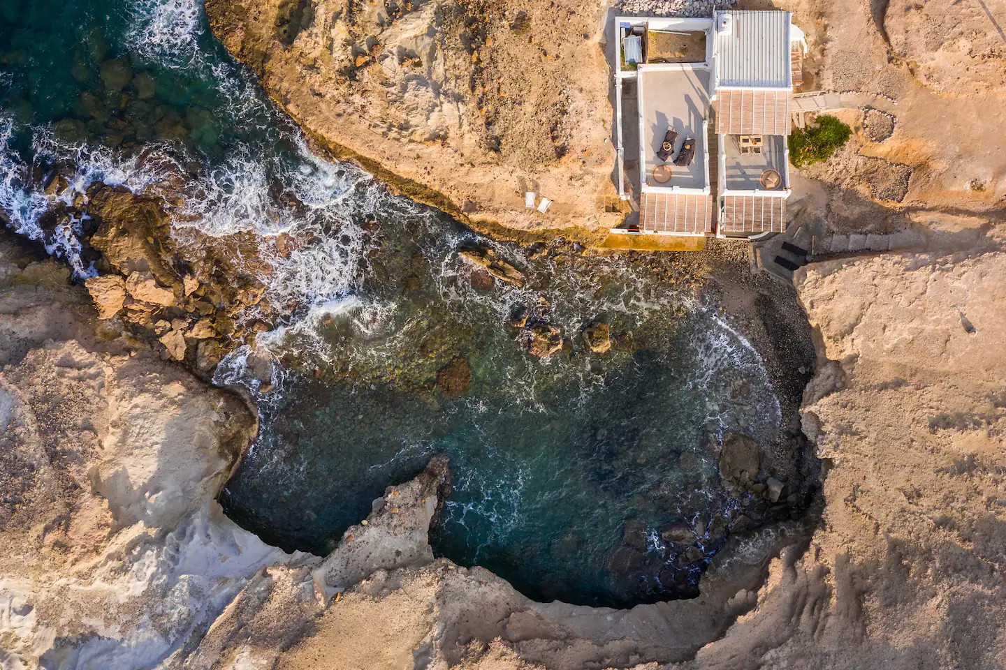 maison île en Grèce