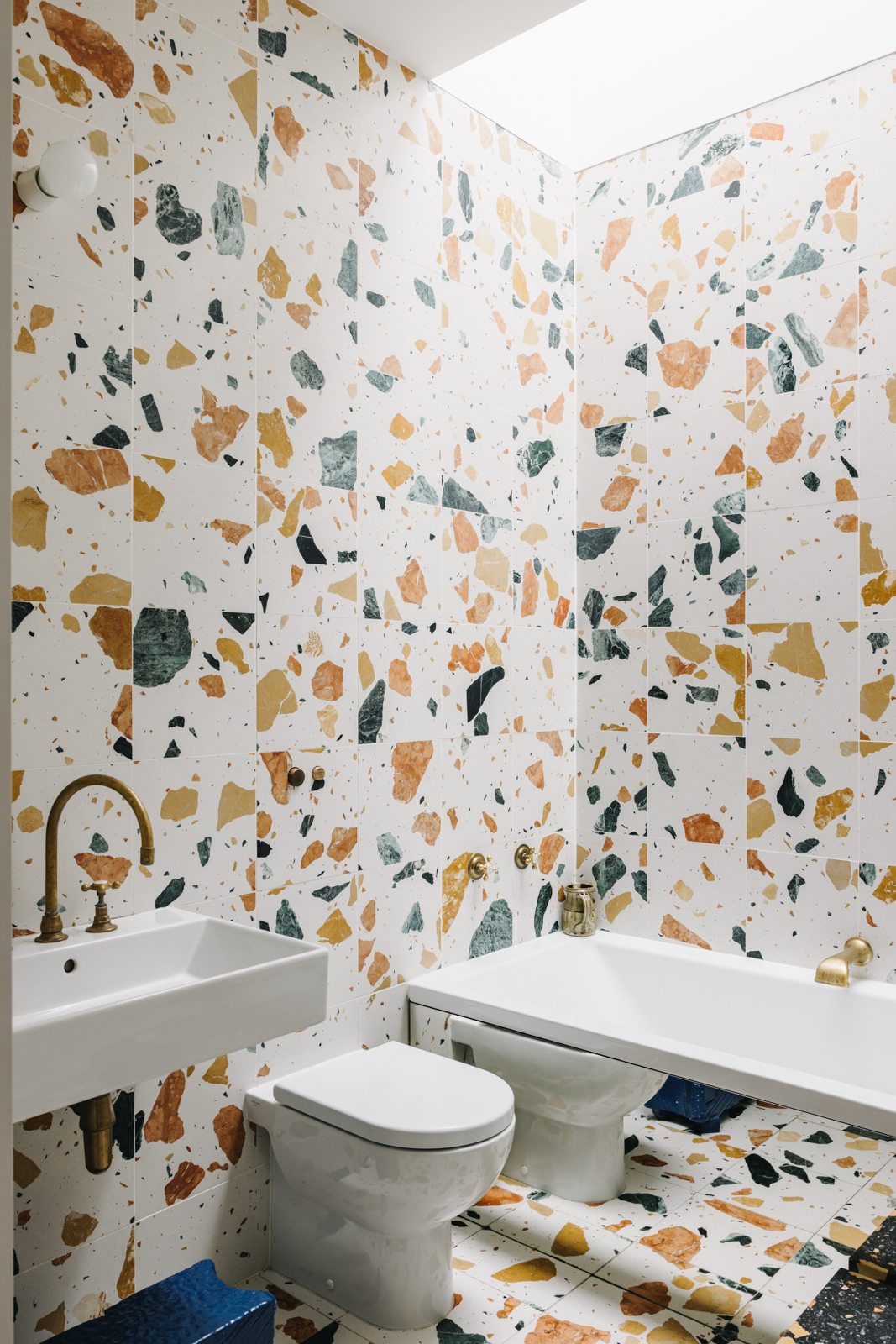 salle de bain terrazzo couleur salle de bain terrazzo couleur