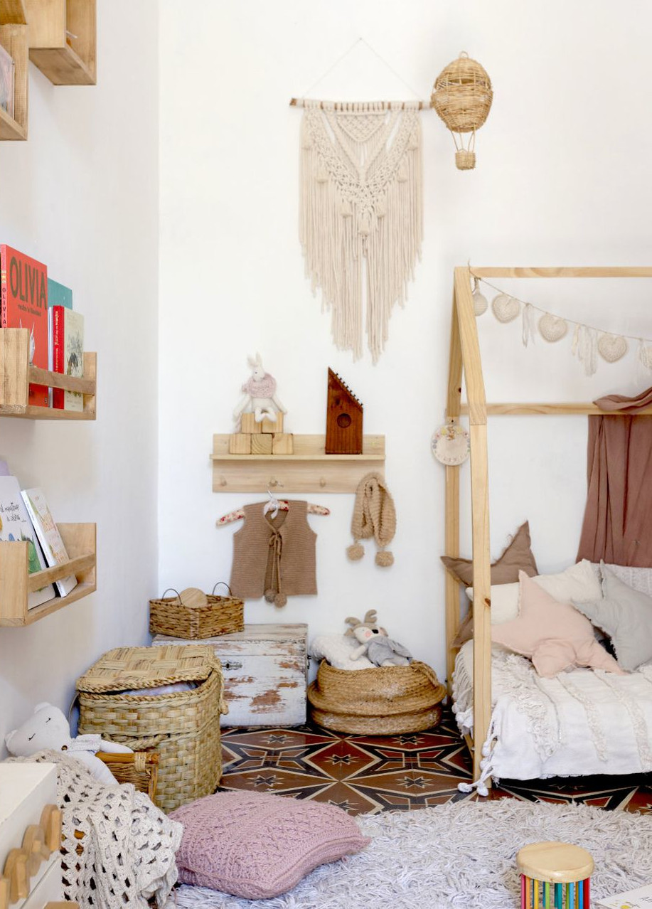 chambre d chambre d'enfant lit cabane
