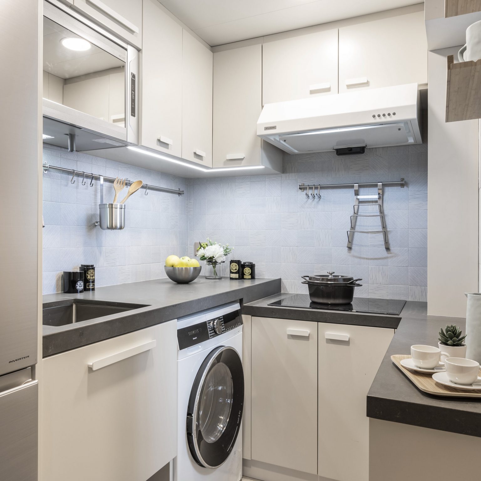 petite cuisine équipée design