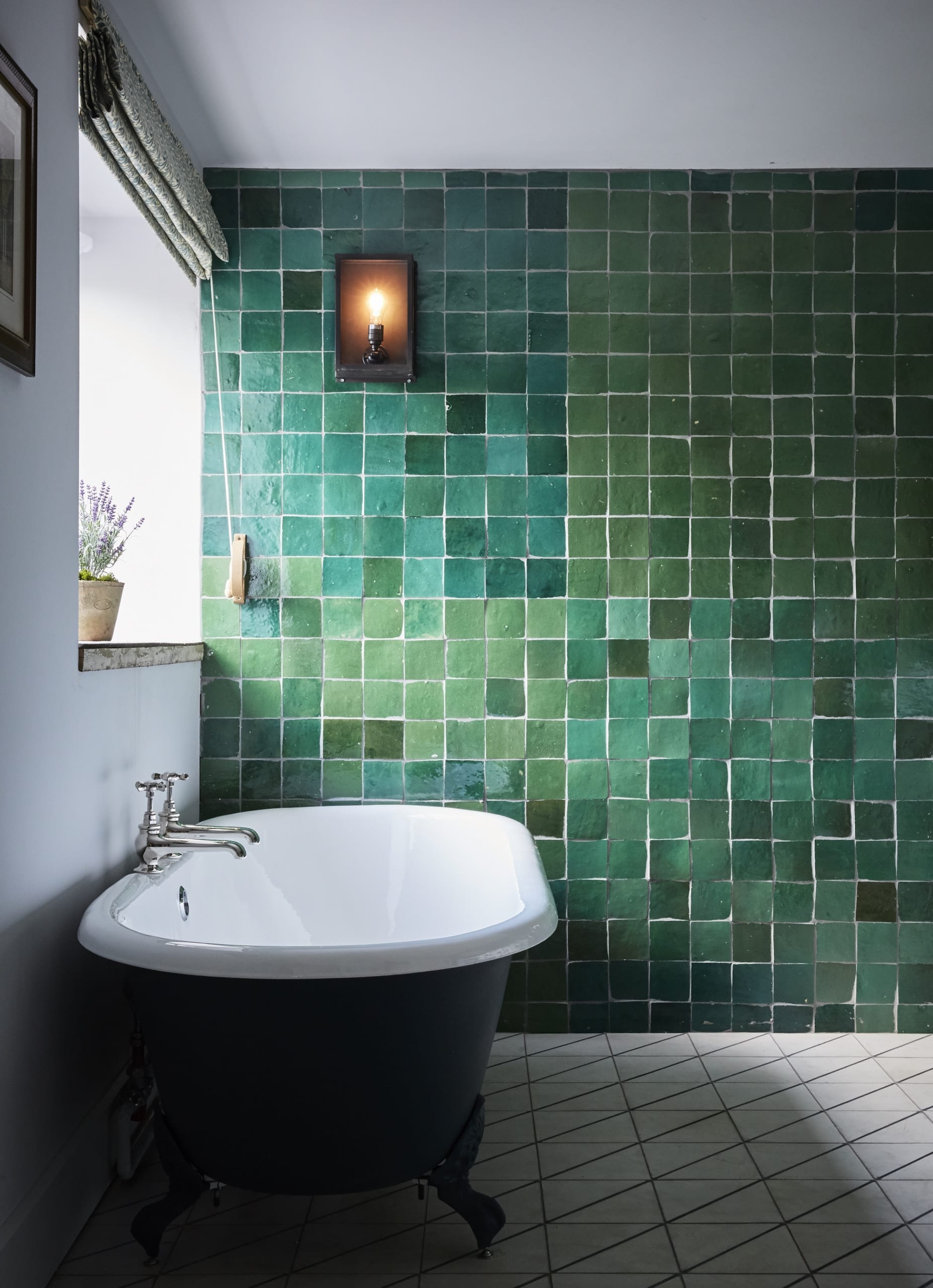 salle de bain avec zelliges vertes salle de bain avec zelliges vertes