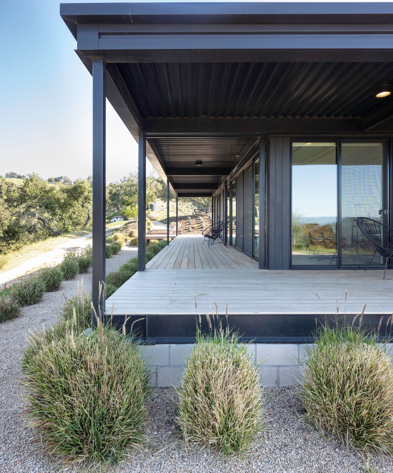 façade maison préfabriquée Californie