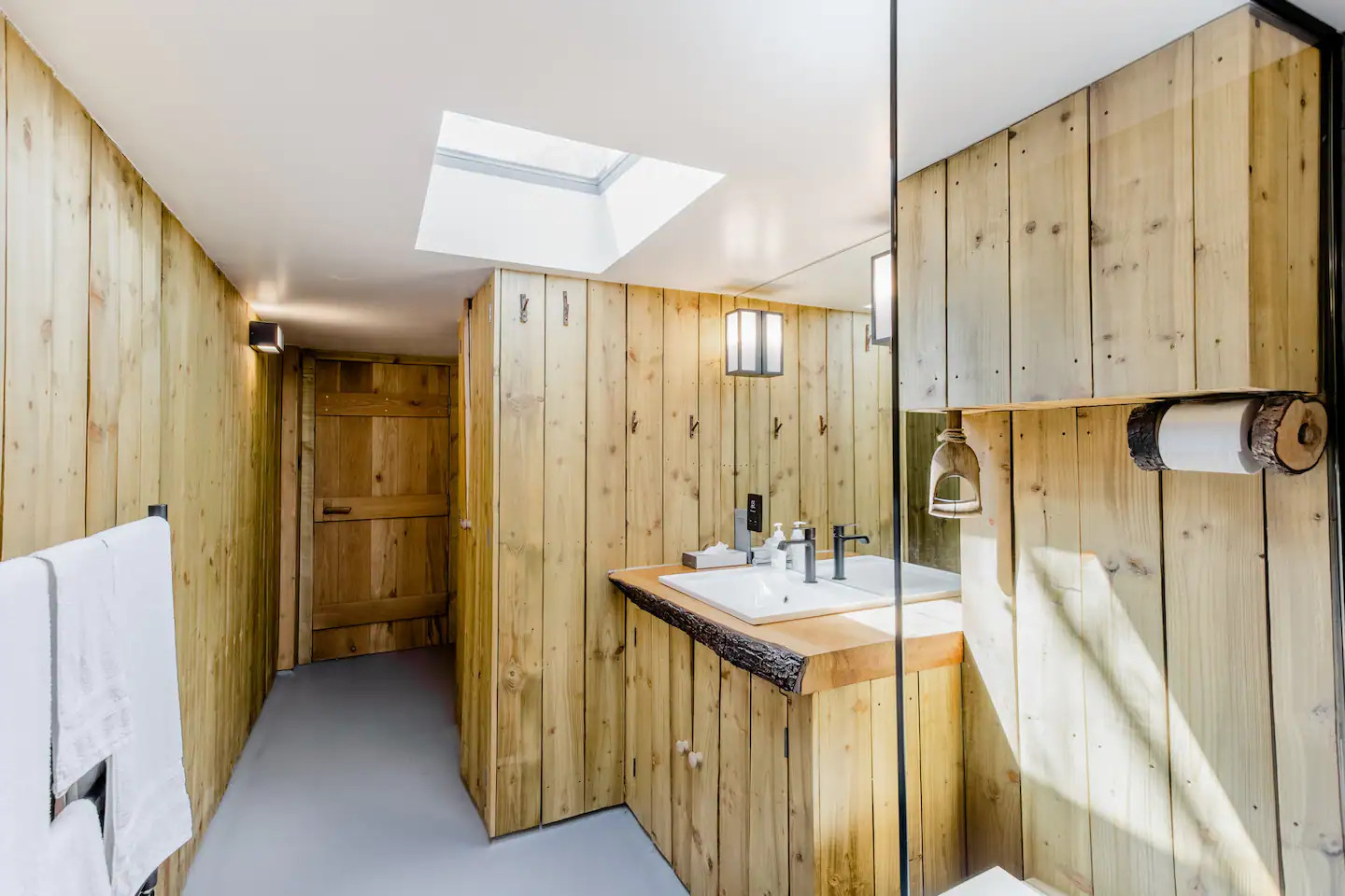 salle de bain murs lambris bois salle de bain murs lambris bois