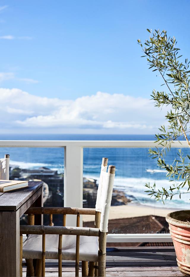 terrasse avec vue sur océan côte Australie terrasse avec vue sur océan côte Australie
