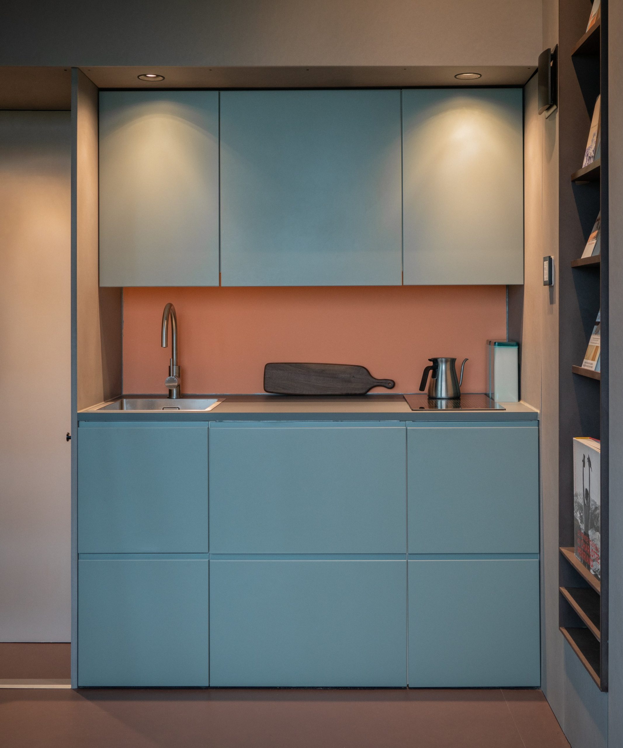 cuisine design bleue cuisine design bleue