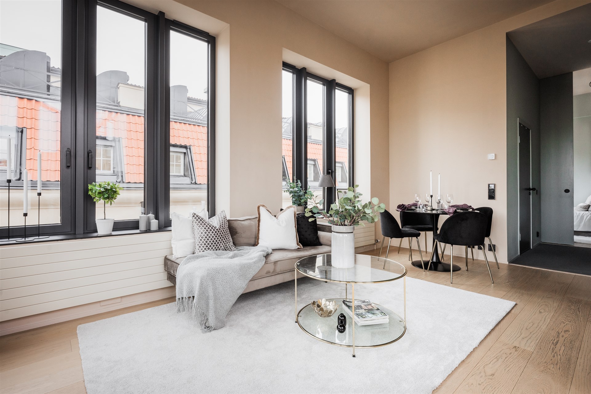 salon petite maison sur le toit