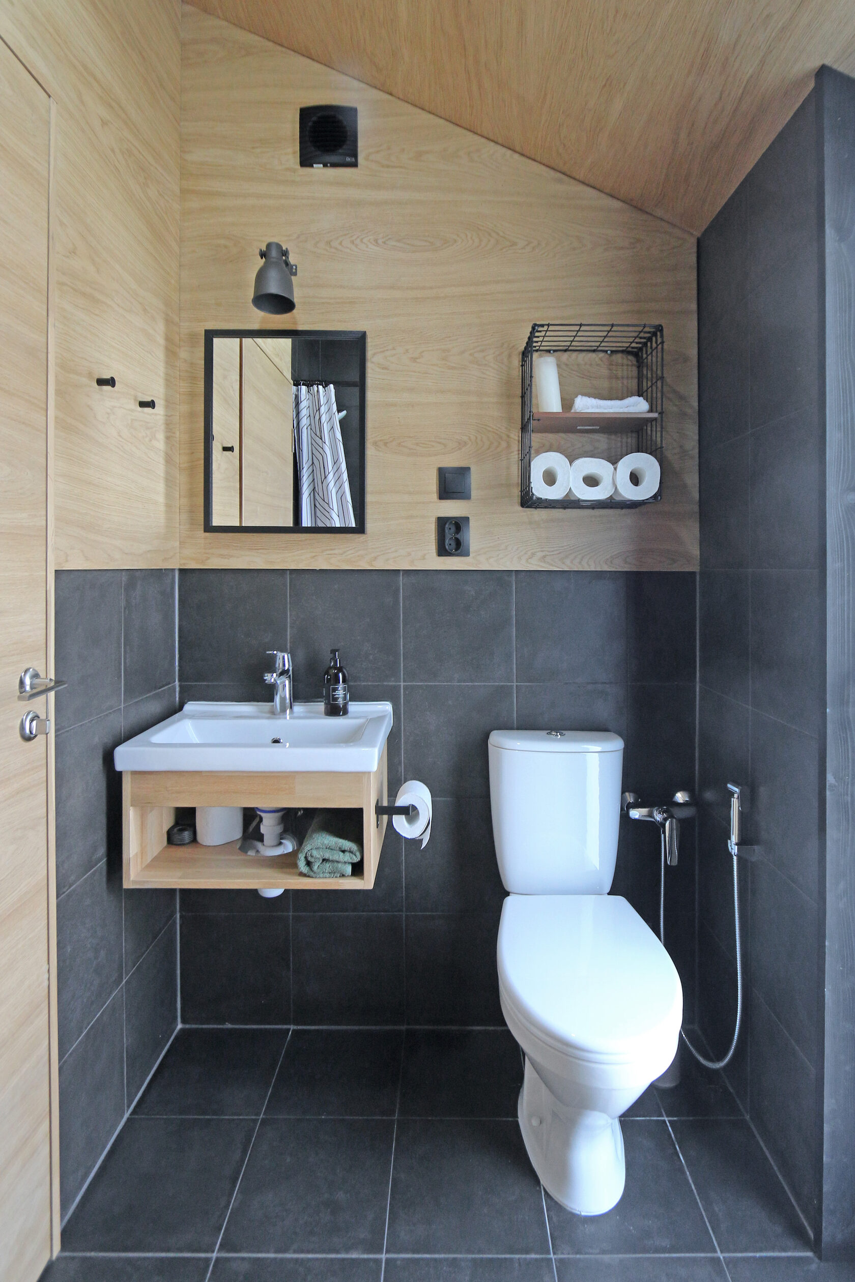 salle de bain bois et carrelage gris salle de bain bois et carrelage gris