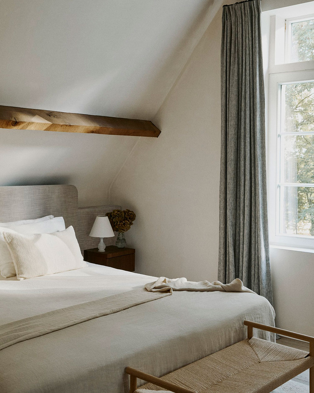 chambre sous combles décoration naturelle chambre sous combles décoration naturelle