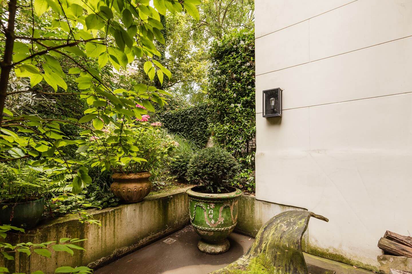 terrasse avec pot d terrasse avec pot d'anduze