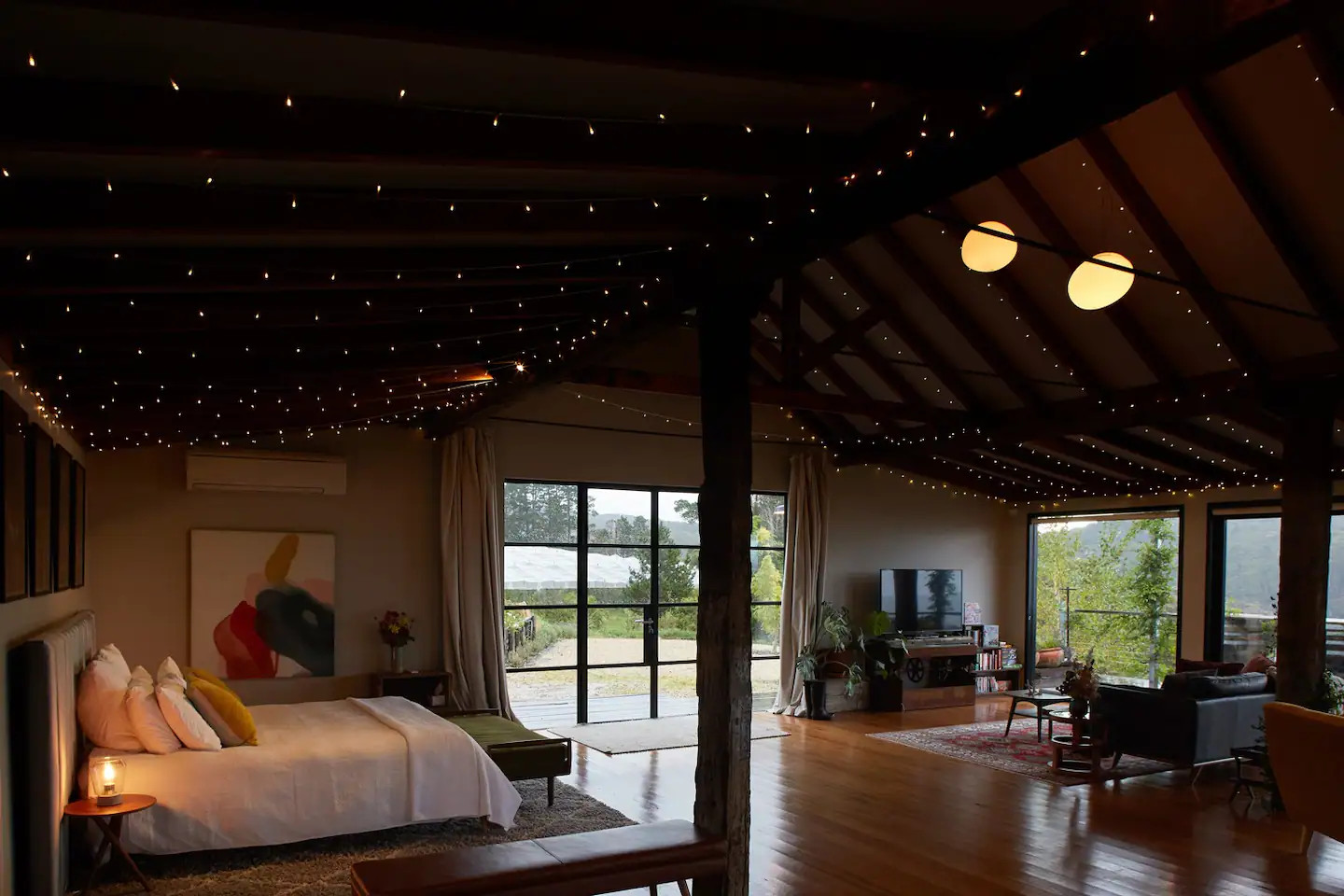 salon maison en bois rénovée Australie salon maison en bois rénovée Australie