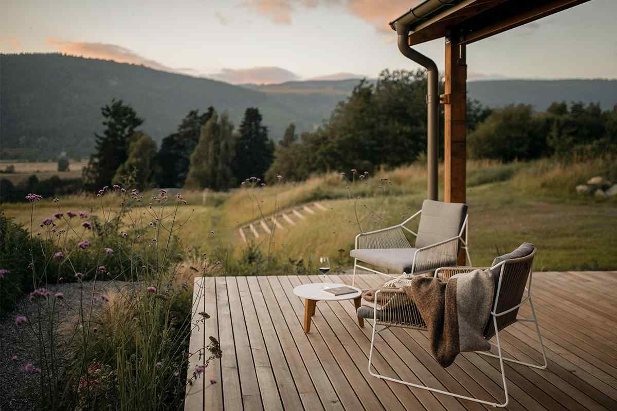 terrasse maison en bois