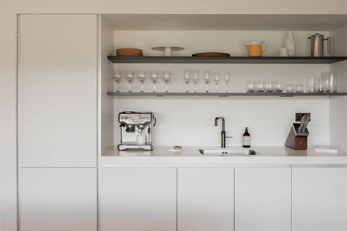 cuisine design blanche