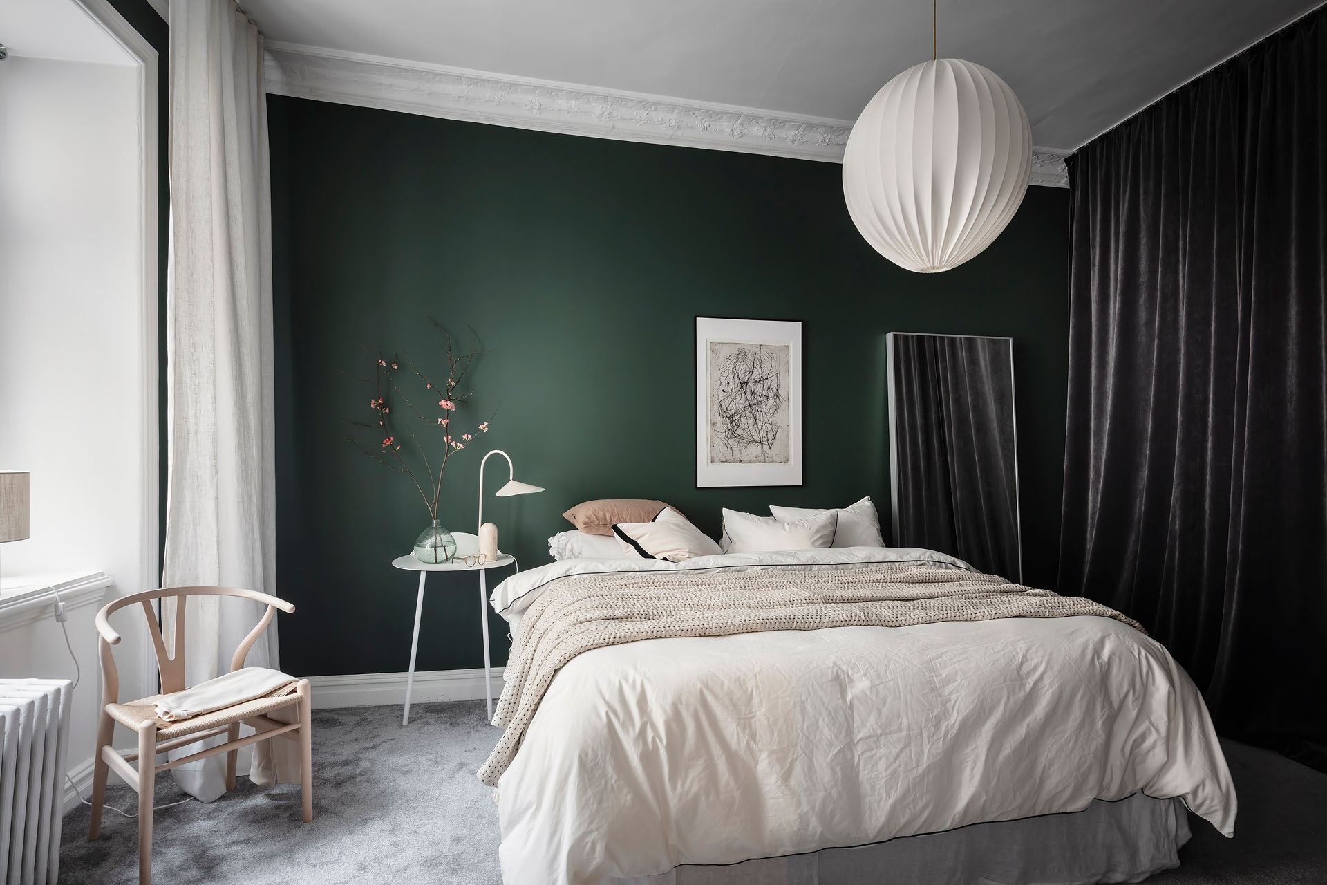 chambre avec mur vert chambre avec mur vert