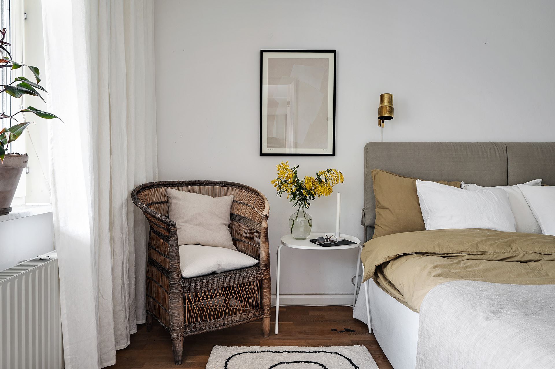 chambre décoration naturelle