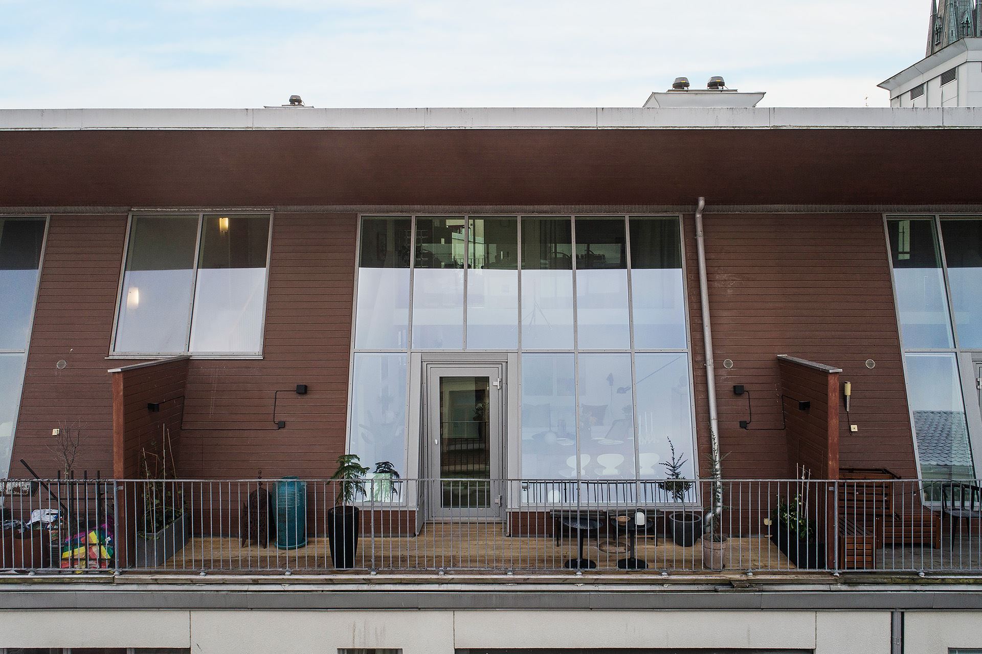 terrasse appartement en duplex