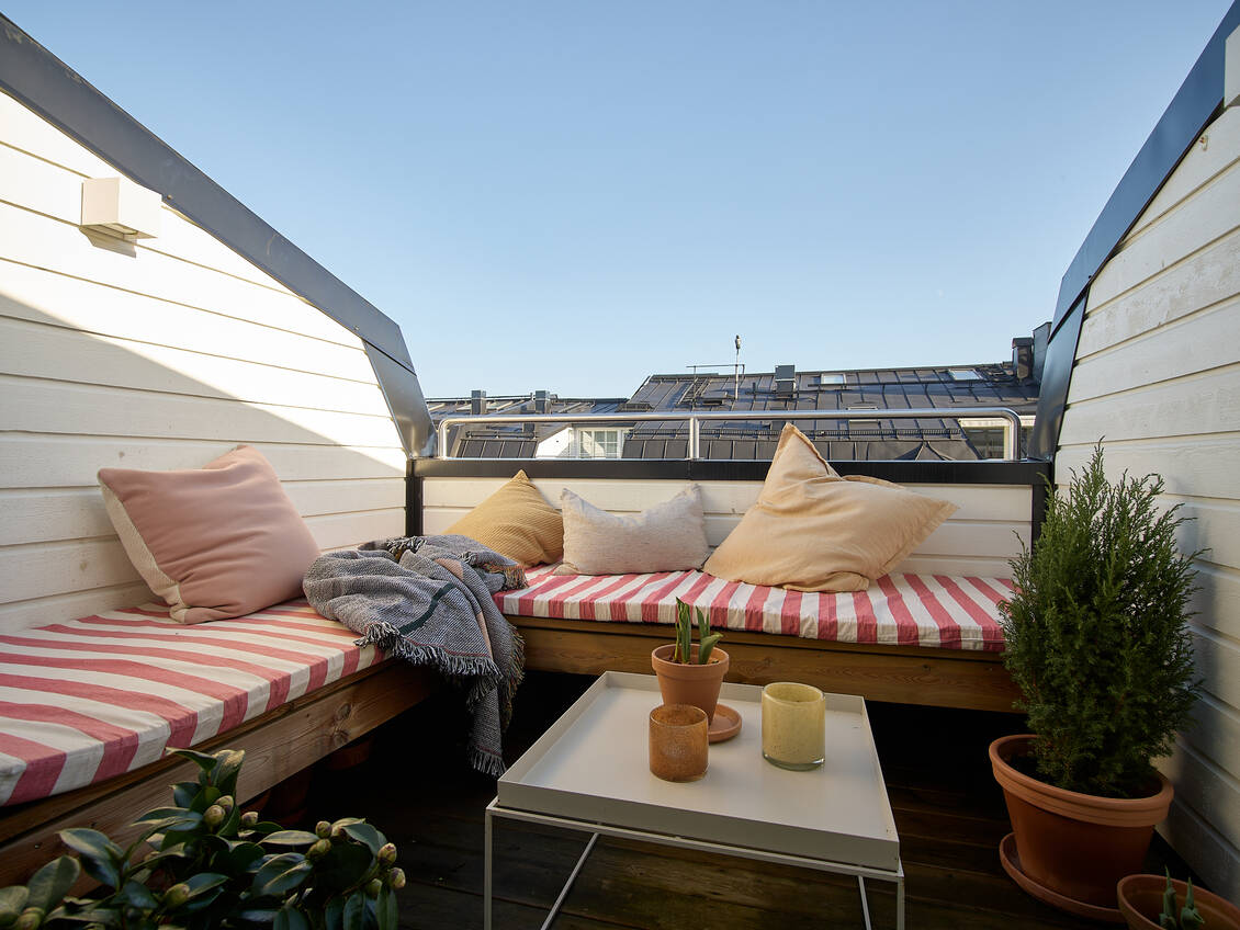 terrasse dans le toit style tropézienne terrasse dans le toit style tropézienne