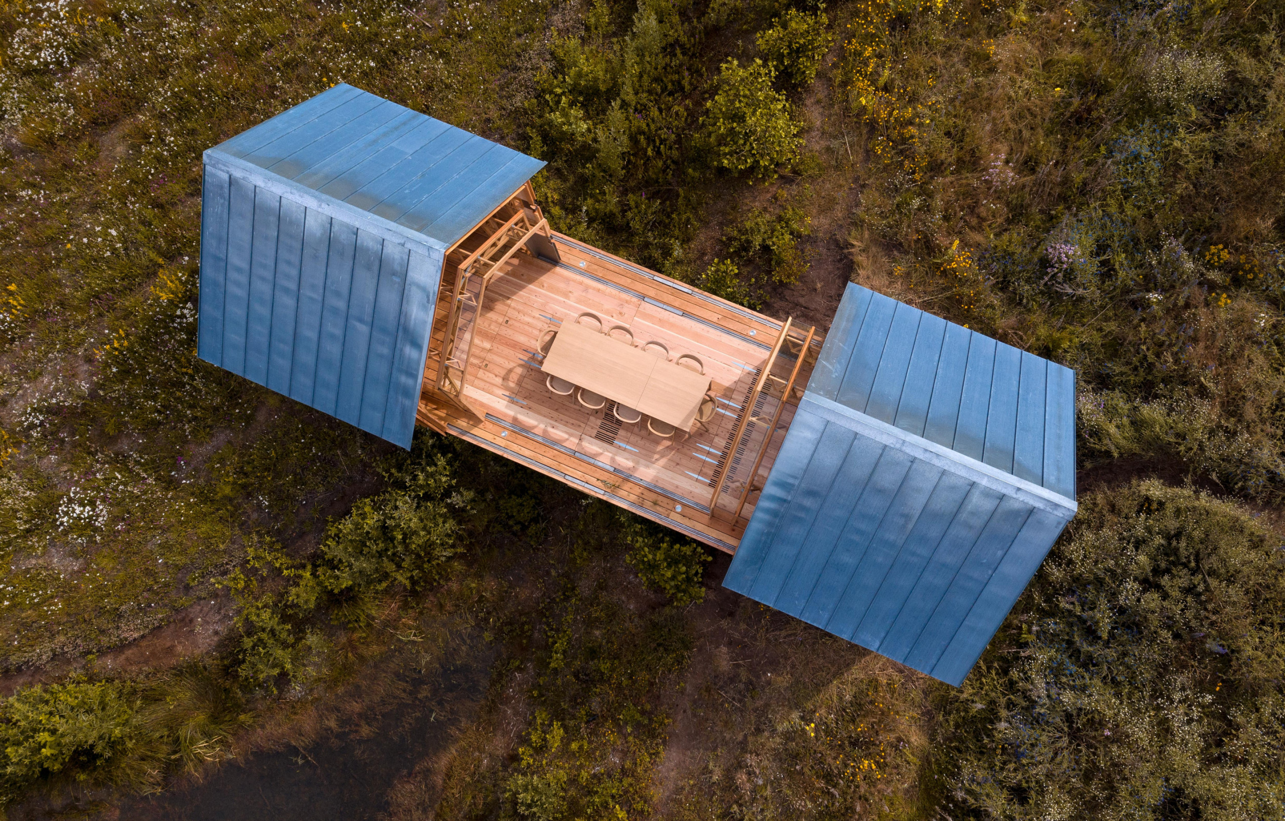 vue aérienne maison en bois vue aérienne maison en bois