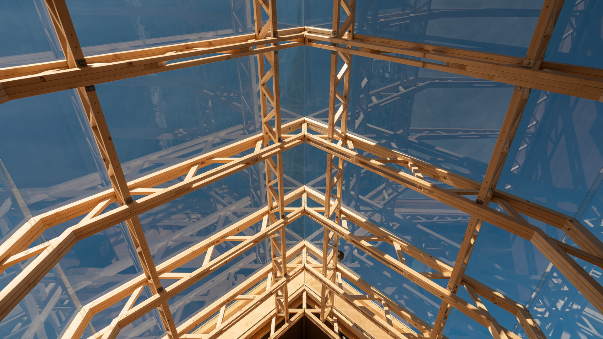 toit vitré cabane Anna toit vitré cabane Anna