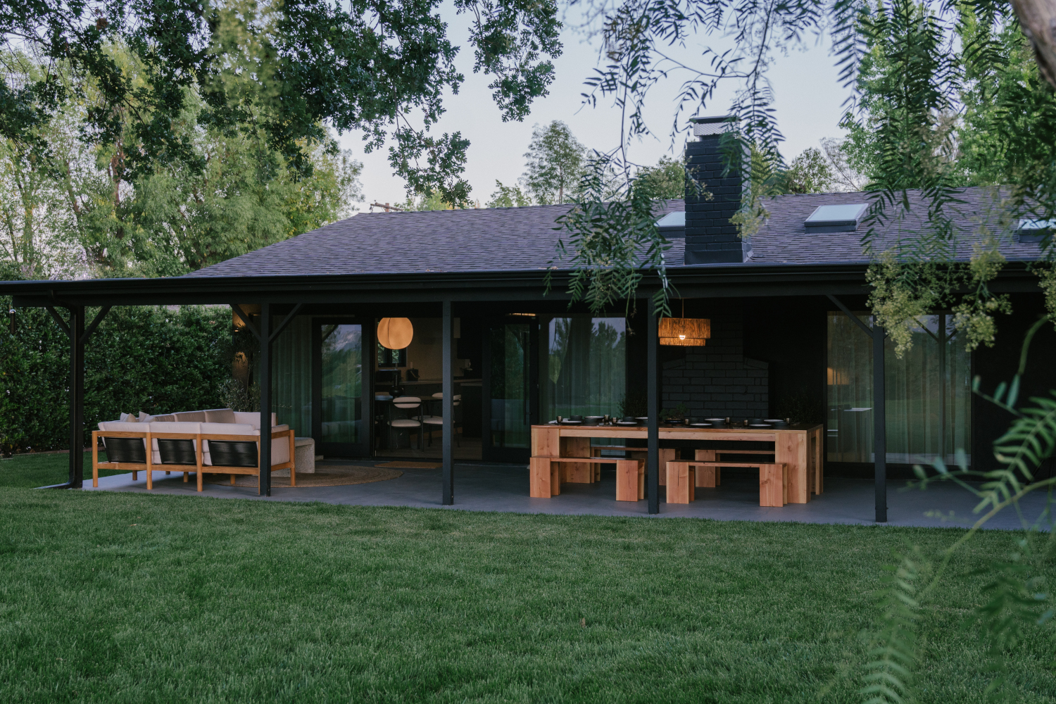 terrasse abritée maison en bois terrasse abritée maison en bois