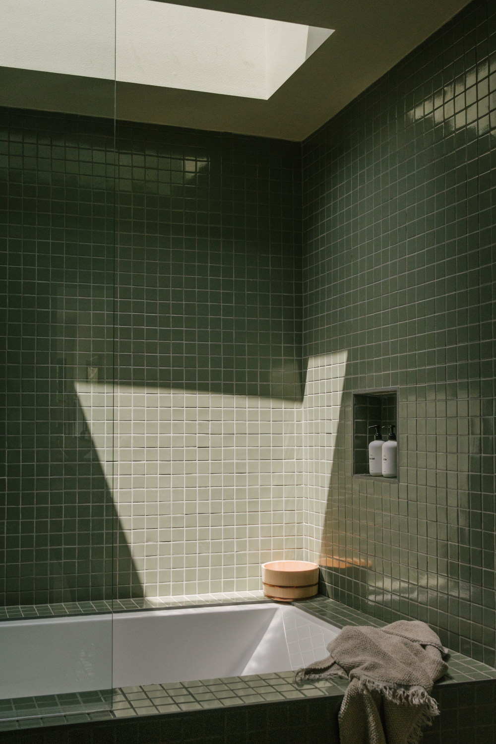 salle de bain carrelage vert salle de bain carrelage vert