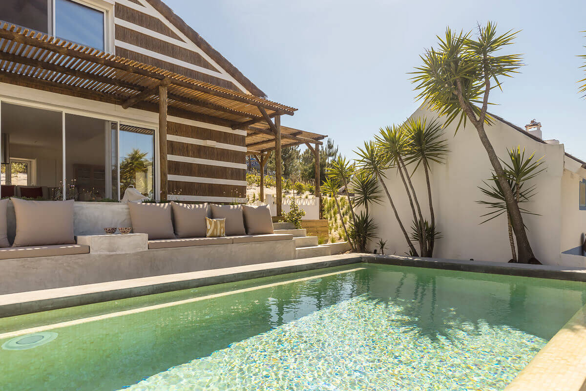 façade maison Comporta avec piscine