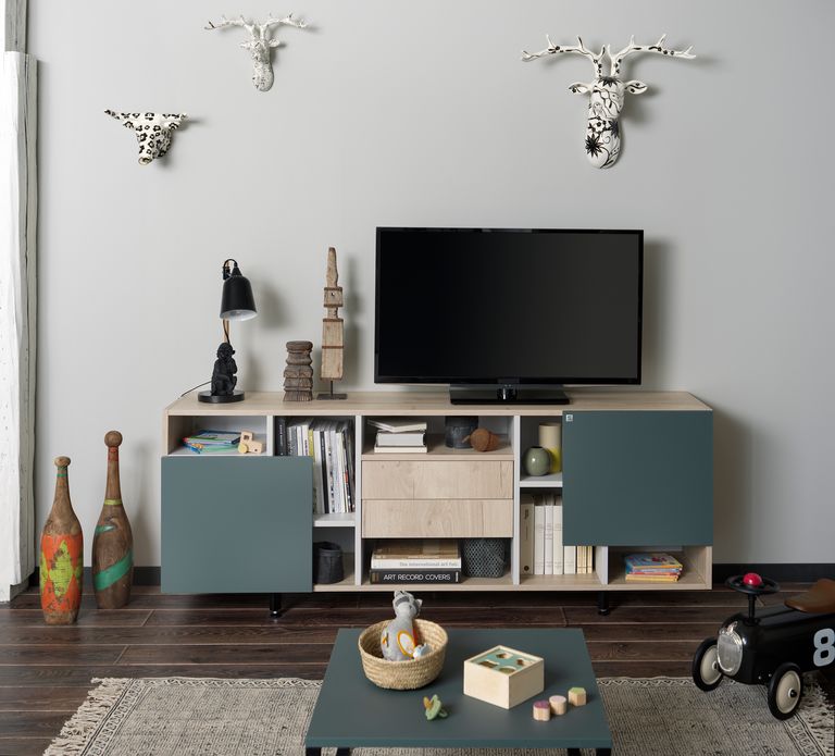 salon décoration contemporaine