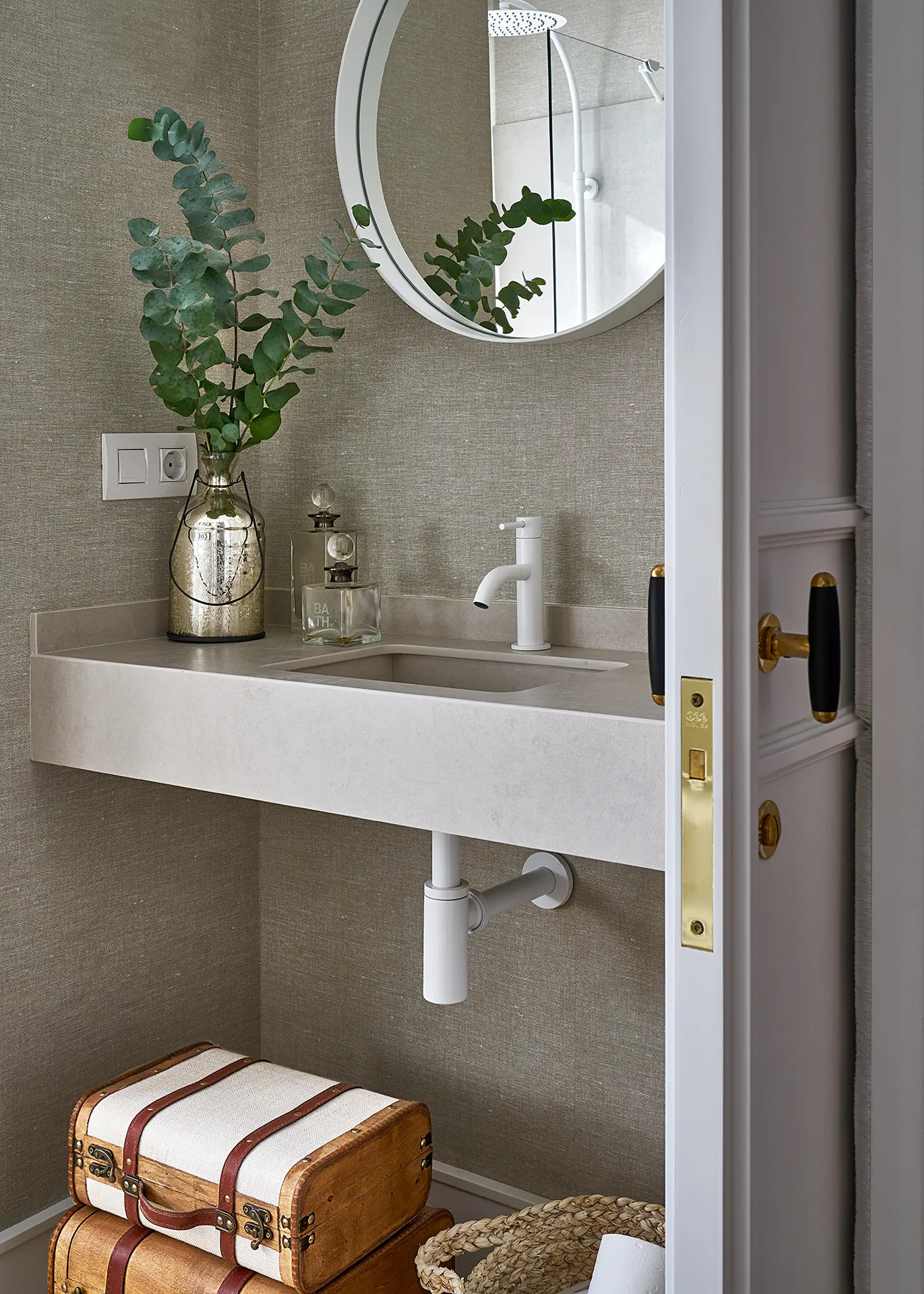 salle de bain grise salle de bain grise