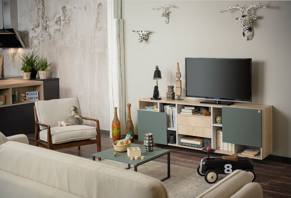 salon décoration contemporaine