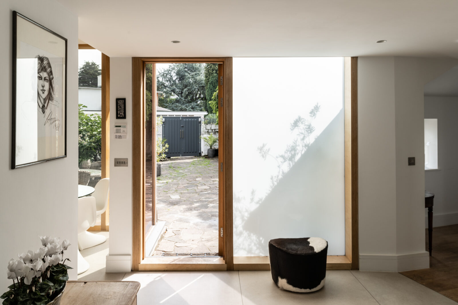 entrée avec porte vitrée entrée avec porte vitrée