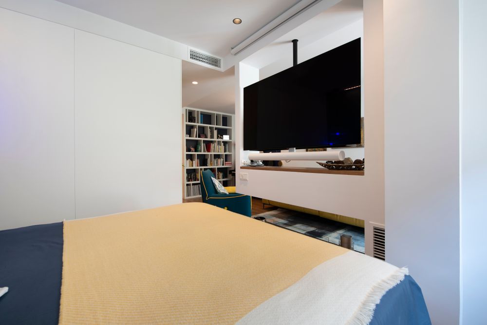 chambre décoration design bleue et jaune chambre décoration design bleue et jaune