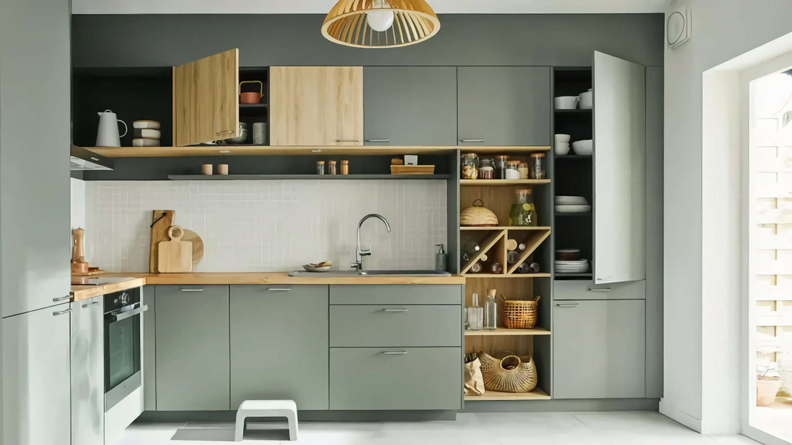 cuisine design verte cuisine design verte