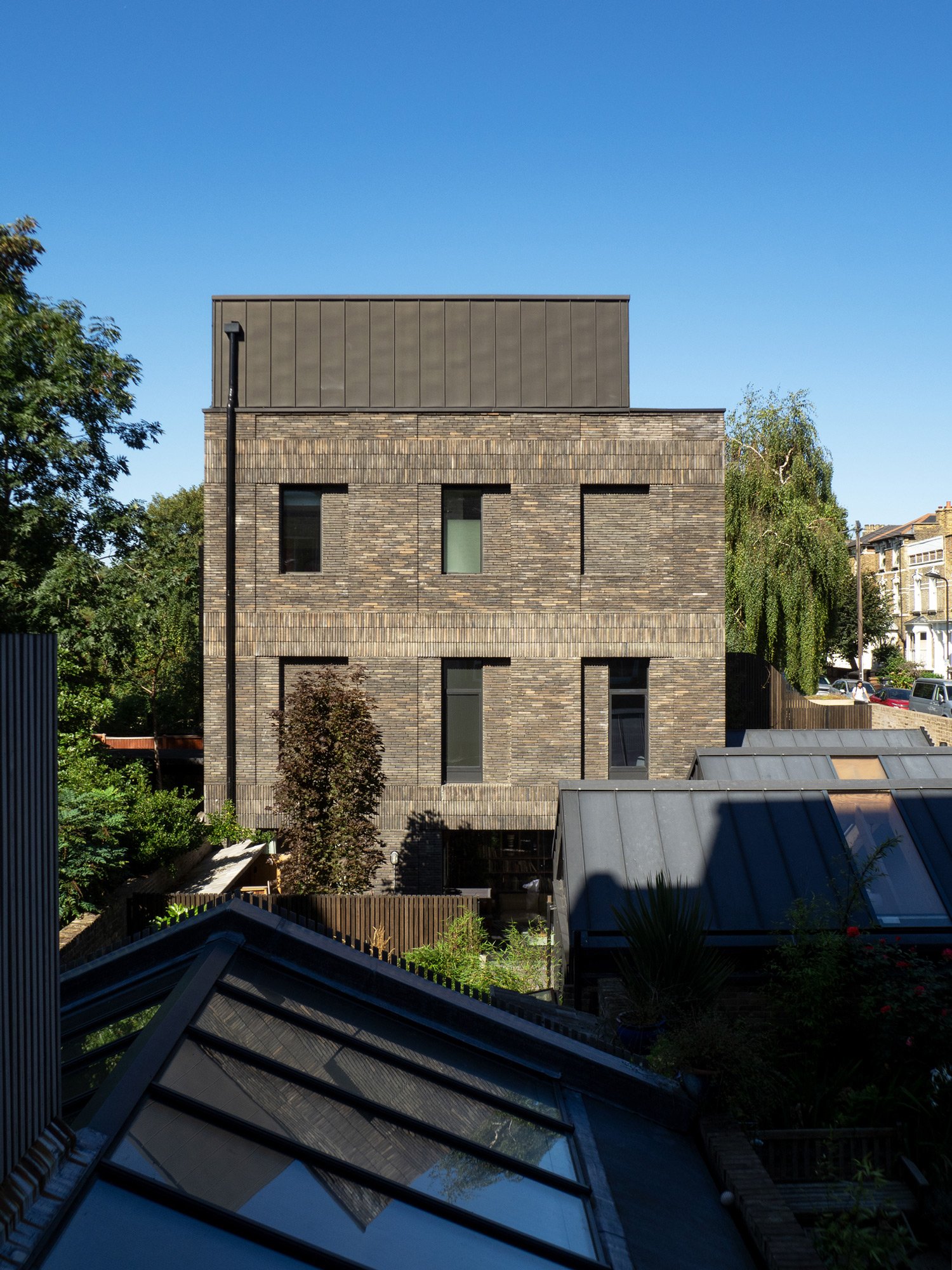 maison d maison d'architecte en briques