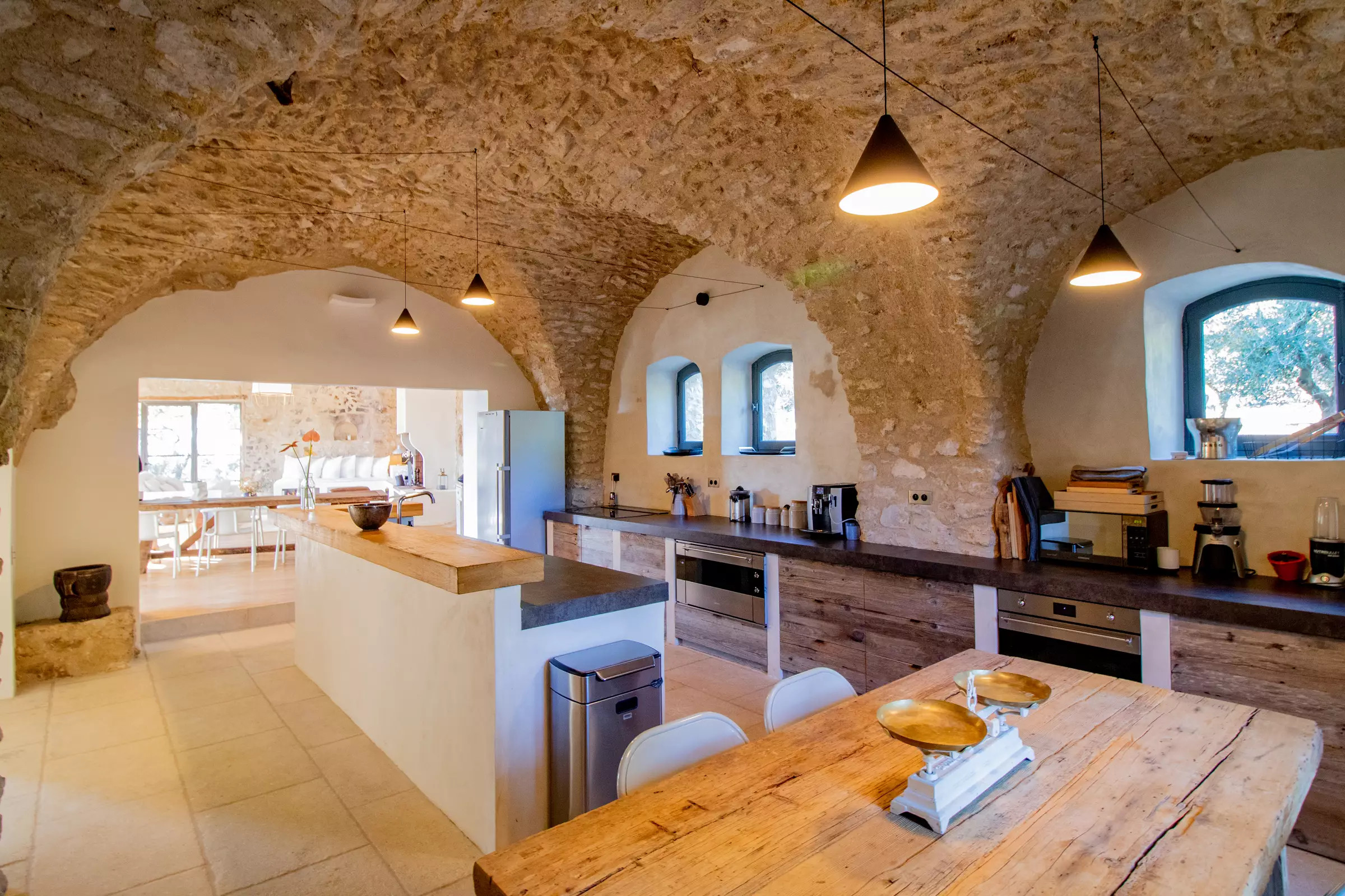 cuisine rustique plafonds voûtés cuisine rustique plafonds voûtés