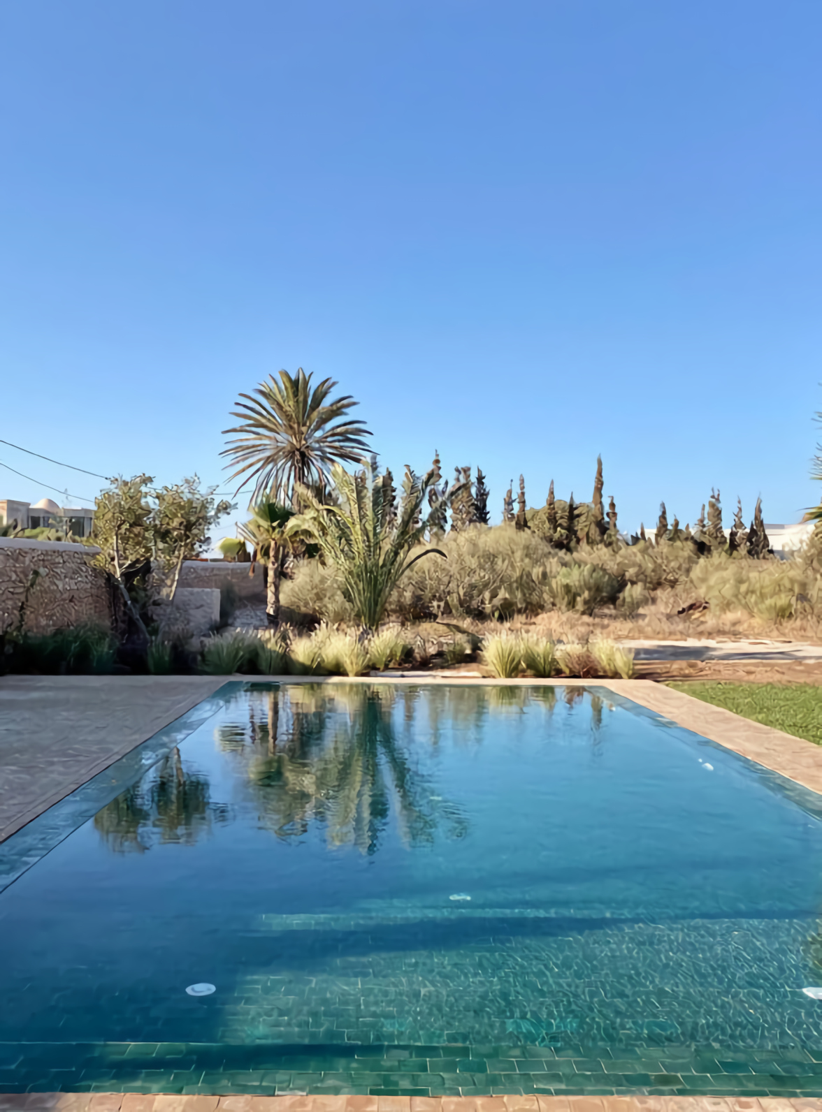 jardin avec piscine zelliges vertes jardin avec piscine zelliges vertes