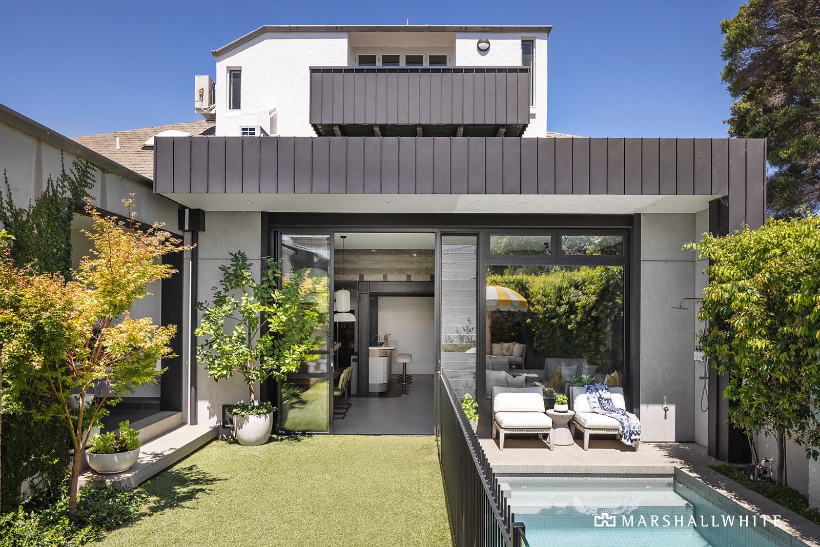 façade belle maison à Melbourne