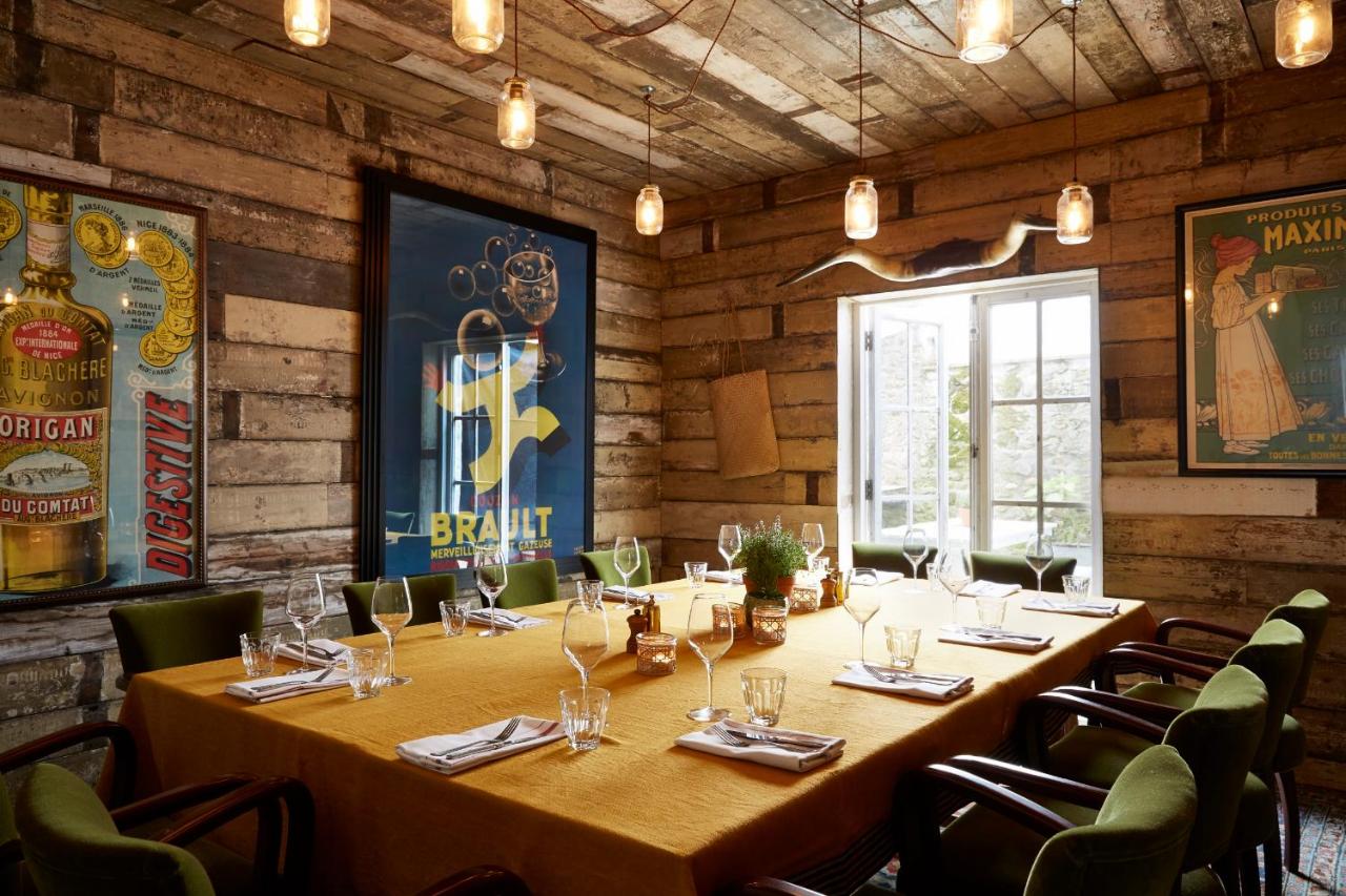 salle à manger décoration rustique chic