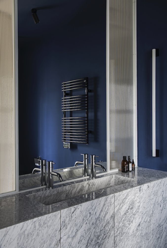 salle de bain design bleu salle de bain design bleu