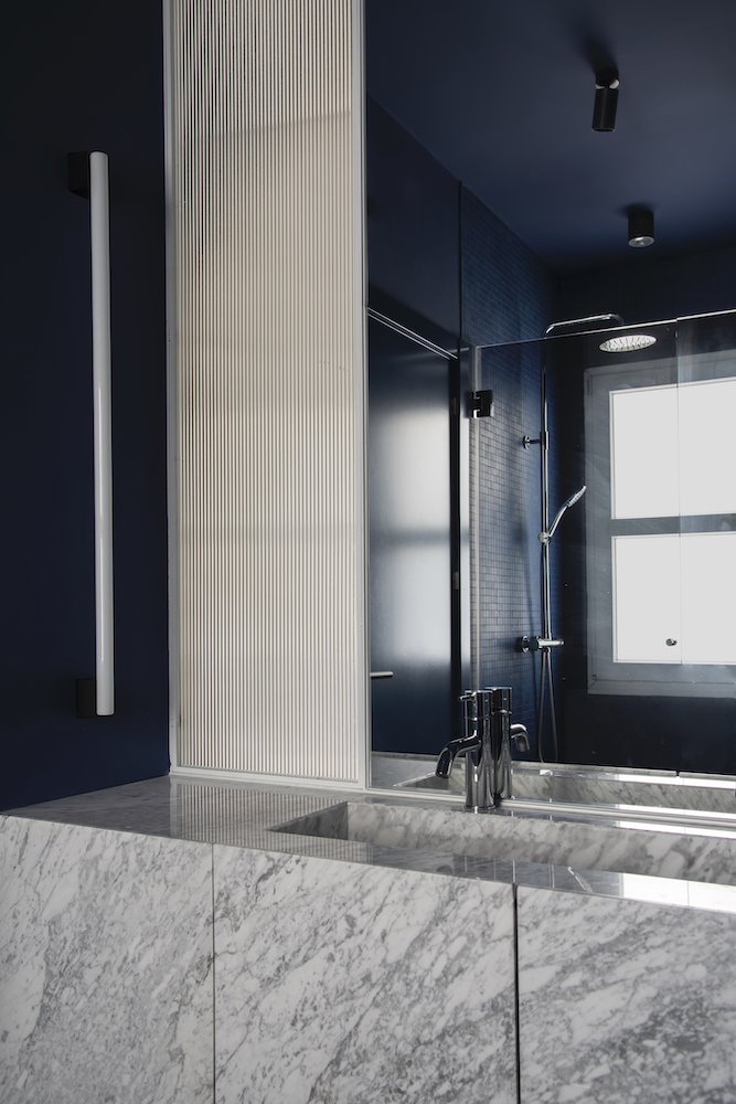 salle de bain design bleu salle de bain design bleu